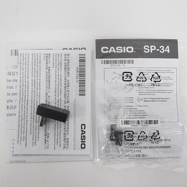 実際に弊社で買取させて頂いた★【未使用】CASIO/カシオ Privia PX-S3100BK/ブラック 電子ピアノ 2021年製 SP-34ペダルユニット・ソフトケース付の画像 6枚目