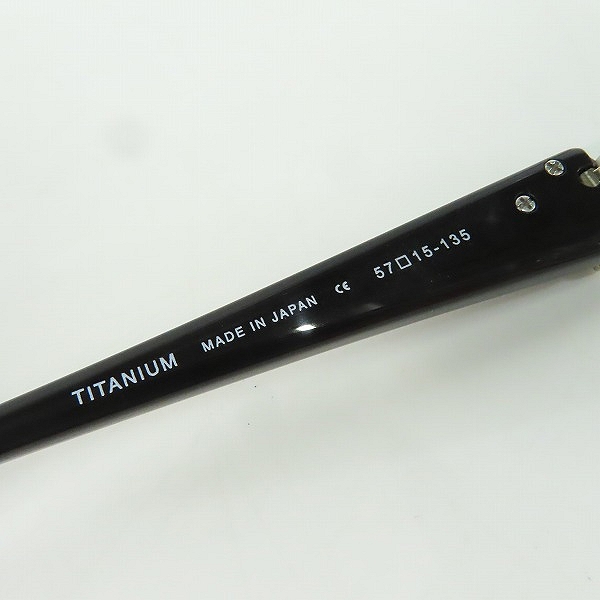 実際に弊社で買取させて頂いたSAMURAI SHO/サムライ翔 眼鏡/メガネフレーム/アイウェア SS-T21 #2の画像 7枚目