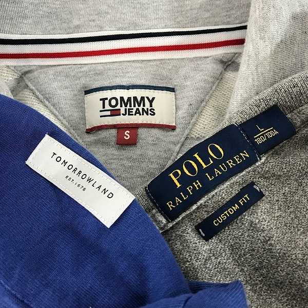 実際に弊社で買取させて頂いた【おまとめ】トミージーンズ/トゥモローランド/ポロラルフローレン 他 カーディガン/シャツ/ポロシャツ 等