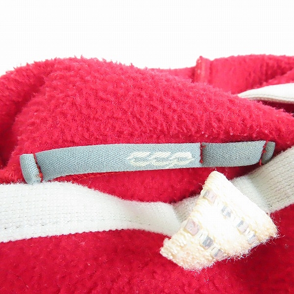 実際に弊社で買取させて頂いたCCP/シーシーピー 初代フリースフルフェイスパーカー レッド LT-AA16/Mの画像 2枚目