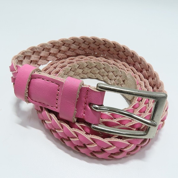 実際に弊社で買取させて頂いたJUNYA WATANABE COMME des GARCONS/ジュンヤワタナベコムデギャルソン メッシュベルト ピンク JA-K305 /S