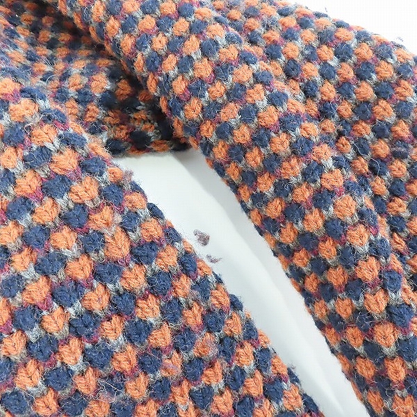 実際に弊社で買取させて頂いたBEAMS/ビームス 3ゲージジャカードクルーネックニット11-15-0499-147/XLの画像 5枚目