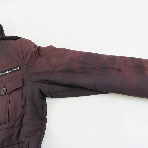 実際に弊社で買取させて頂いたUNDERCOVERISM/アンダーカバーイズム アーカイブ 07AW 無題期  中綿ジャケット 7A212-B1/2の画像 7枚目