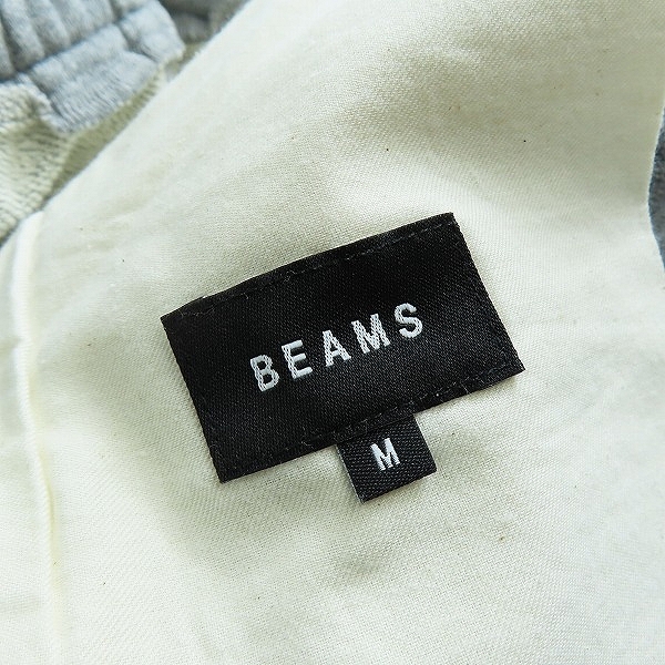 実際に弊社で買取させて頂いた【未使用】BEAMS/ビームス  スウェット ショート丈 パンツ コットン /Mの画像 2枚目