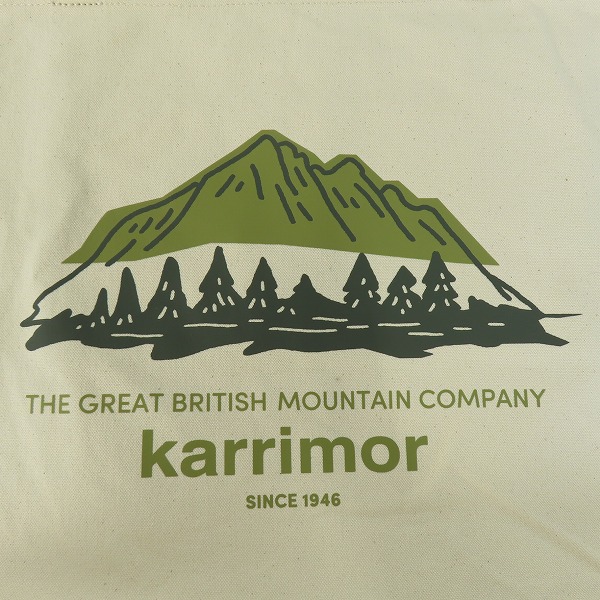 実際に弊社で買取させて頂いた【未使用】Karrimor/カリマー キャンバス トートバッグ 501119-0523の画像 5枚目