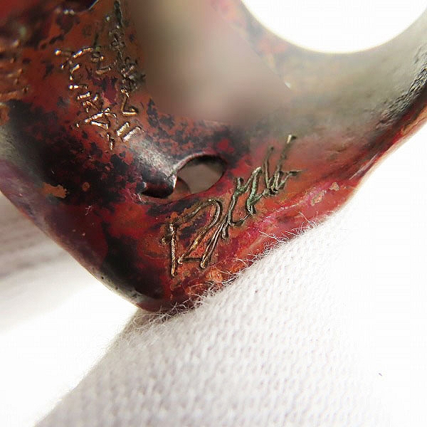 実際に弊社で買取させて頂いた【ギャラ付き】STARLINGEAR/スターリンギア パンチャーカラス天狗リング 19.5-20.5号の画像 6枚目