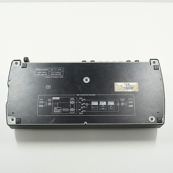 実際に弊社で買取させて頂いたPioneer/パイオニア RMX-1000 REMIX STATION 2012年製 DJ エフェクター サンプラー 動作未確認の画像 7枚目