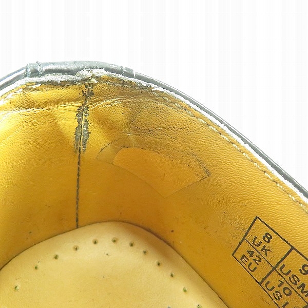 実際に弊社で買取させて頂いたDr.Martens/ドクターマーチン 3EYE BOOTS/3ホール ブーツ 1461/UK8の画像 7枚目