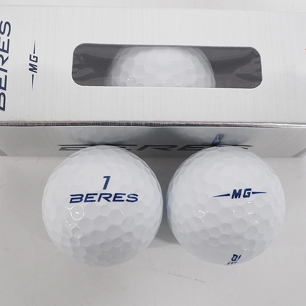 実際に弊社で買取させて頂いた【未使用】PRGR/プロギア RS SPIN,PREMIUM RED・HONMA/ホンマ BERES MG ゴルフボール 計1ダースの画像 3枚目