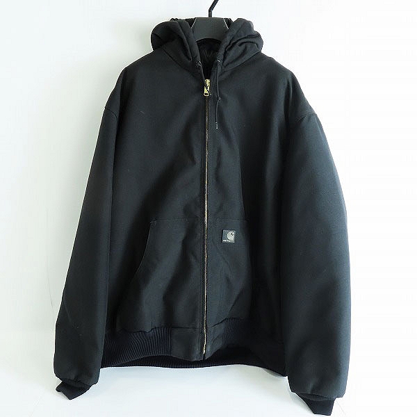 実際に弊社で買取させて頂いたCARHARTT/カーハート フード付き アクティブジャケット J133 BLK/XL