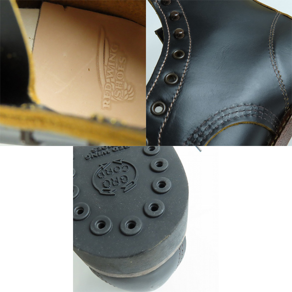 実際に弊社で買取させて頂いたREDWING/レッドウィング BECKMAN BOOTS FLAT BOX ベックマンブーツ フラットボックス 9060/US8.5の画像 6枚目