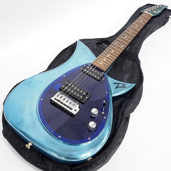 実際に弊社で買取させて頂いた★【難有り】Tokai/トーカイ Talbo/タルボ BLAZING FIRE/ブレイジング ファイヤー HH エレキギターソフトケース付 