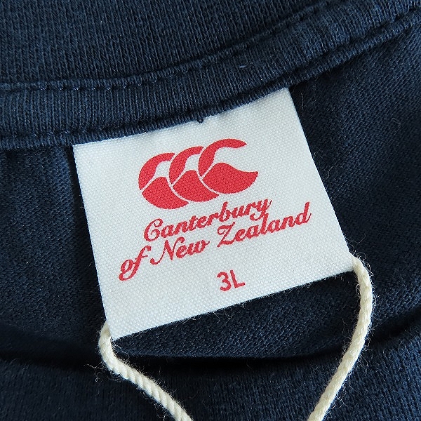 実際に弊社で買取させて頂いた【未使用】CANTERBURY/カンタベリー 長袖 Tシャツ/RA44118/3Lの画像 2枚目