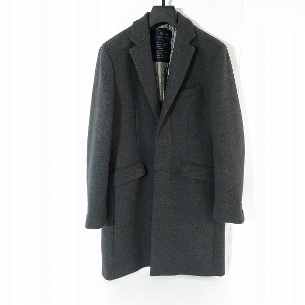実際に弊社で買取させて頂いたnano universe/ナノユニバース SUPER140's チェスターコート 668-0215001 /M