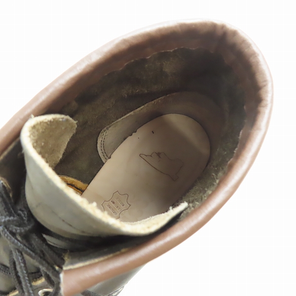 実際に弊社で買取させて頂いたREDWING/レッドウィング アイリッシュセッター クラシックモックトゥブーツ 8890/12Dの画像 4枚目
