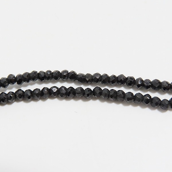 実際に弊社で買取させて頂いた【ギャラ付】Bloody Mary/ブラッディマリー ブラック スピネル チェーンの画像 2枚目