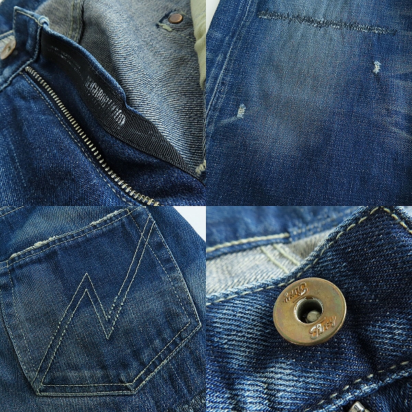 実際に弊社で買取させて頂いたNEIGHBORHOOD/ネイバーフッド BASIC STRAIGHT SAVAGE LEVEL-4 デニムパンツ/ 08EX /DCNH-PT-M13/Lの画像 7枚目