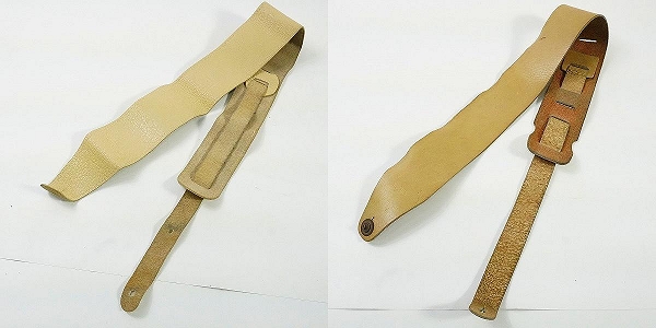 実際に弊社で買取させて頂いたYAMAHA/ヤマハ Roland/ローランド レザー ギターストラップ ベースストラップ 2点セットの画像 1枚目