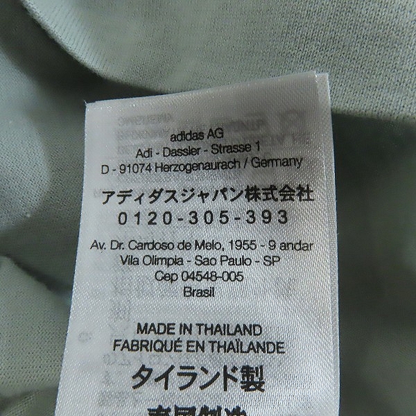 実際に弊社で買取させて頂いたY-3/ワイスリー アディダス×ヨウジヤマモト RELAXED SS TEE 袖ロゴ半袖Tシャツ IP7684/Lの画像 4枚目