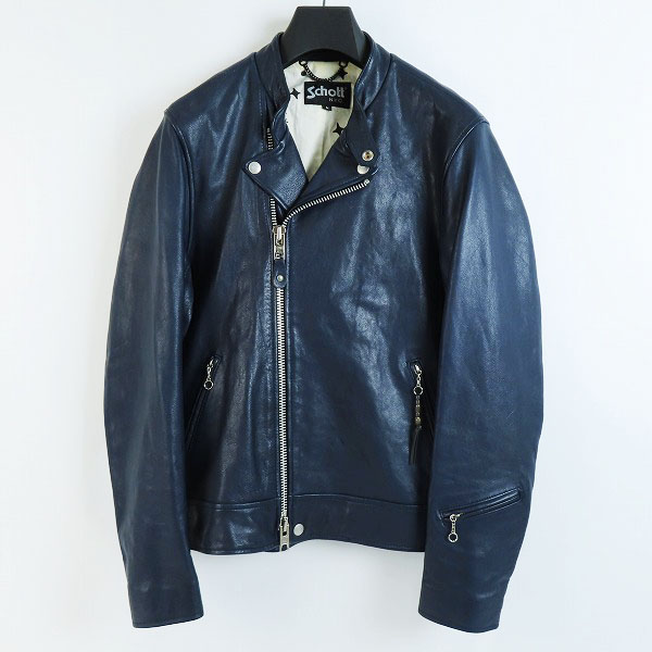 実際に弊社で買取させて頂いたSchottｘREMI RELIEF×Uncut Bound/ショット×レミレリーフ×アンカットバウンド ライダースジャケット 3191054/M