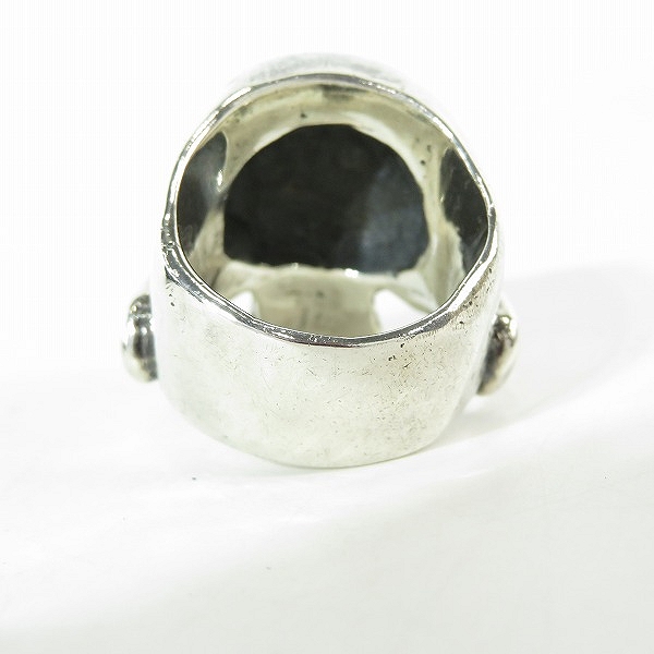 実際に弊社で買取させて頂いたTHIRTEEN DESIGNS/サーティーンデザインズ スカルリング 21号-22号の画像 3枚目