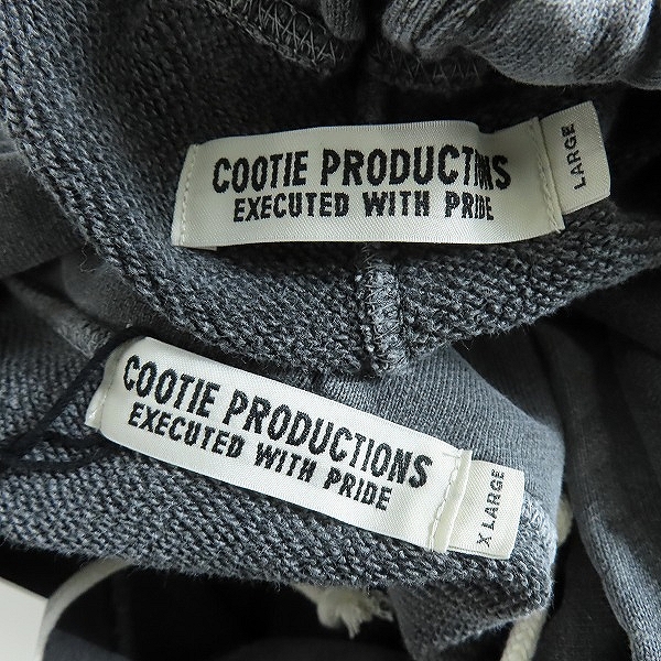 実際に弊社で買取させて頂いた【未使用】COOTIE PRODUCTIONS × HANGOUT コラボ バフォメット プリントデザイン パーカー セットアップ /LXLの画像 2枚目