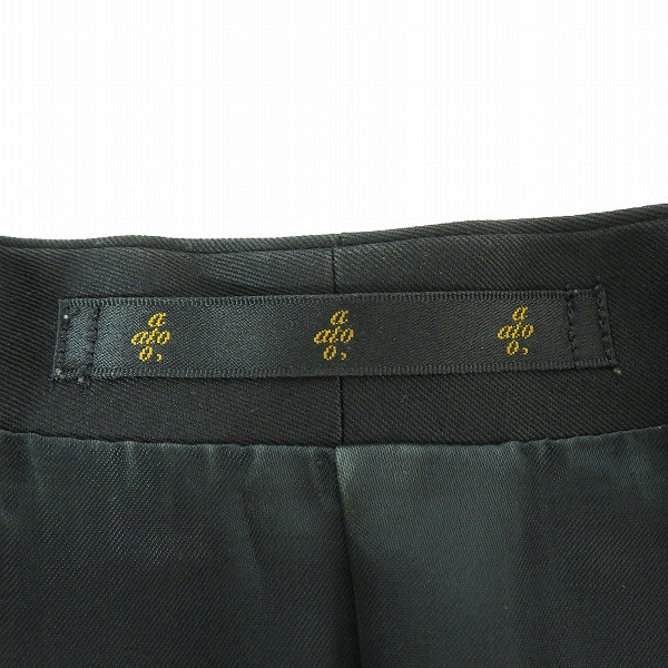 実際に弊社で買取させて頂いたato/アトウ ノーカラージャケット/48の画像 2枚目