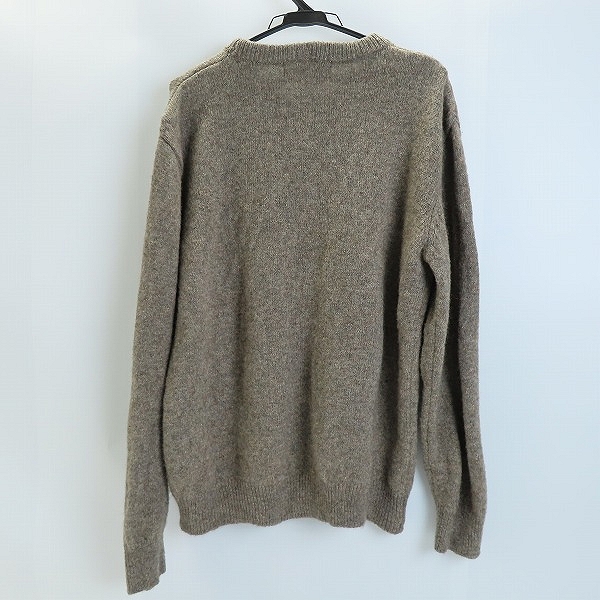 実際に弊社で買取させて頂いたURBAN RESEARCH ROSSO/アーバンリサーチ ロッソ シェットランドウールクルーネックニット RA37-12M100/XLの画像 1枚目