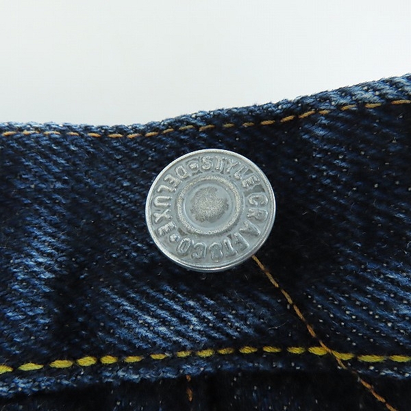 実際に弊社で買取させて頂いたEVISU/エヴィス 2001 special 道楽 デニムパンツ/36×35の画像 7枚目