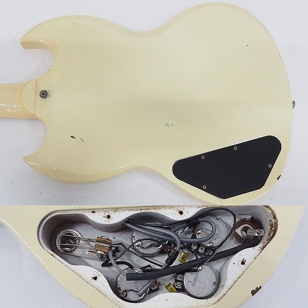 実際に弊社で買取させて頂いた★【難有り】Orville by Gibson/オービル SG Standard エレキギター 1988年 寺田楽器製の画像 8枚目