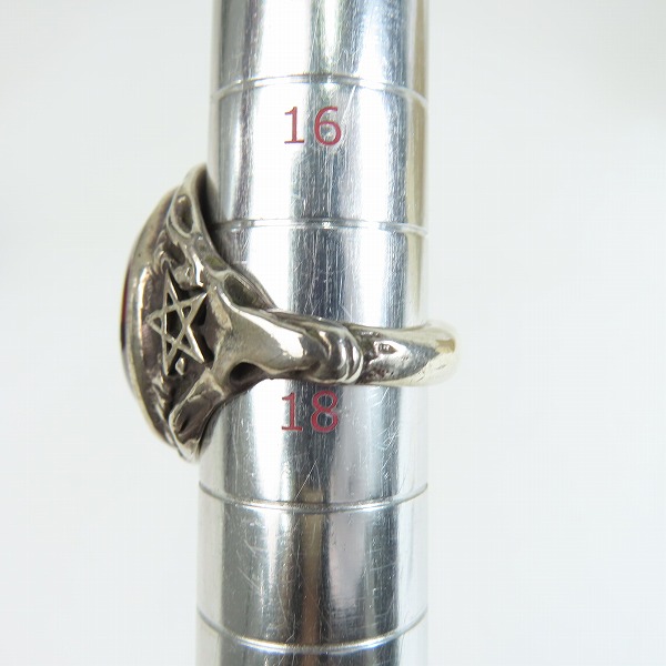 実際に弊社で買取させて頂いたALEX STREETER/アレックスストリーター サイドスター エンジェルハートリング 東京レッド/18号の画像 8枚目