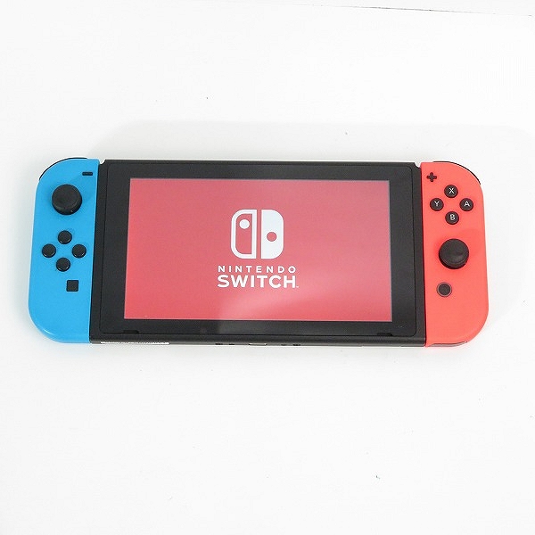 実際に弊社で買取させて頂いた任天堂 Nintendo SWITCH/ニンテンドースイッチ ネオンブルー/レッド HAD-S-KABAH【簡易動作確認済】の画像 1枚目