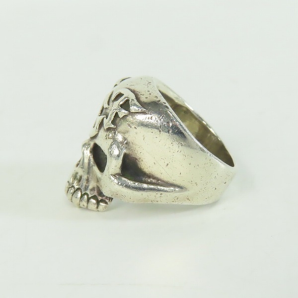 実際に弊社で買取させて頂いたTHE GREAT FROG/ザ グレートフロッグ TGF スカル リング 21号の画像 2枚目