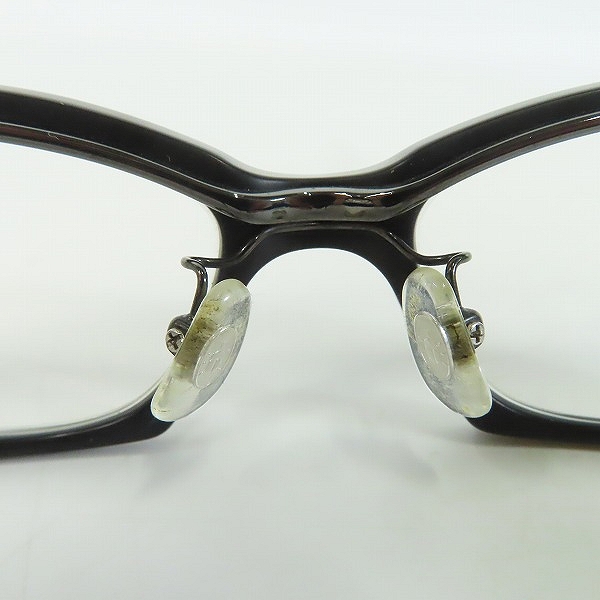 実際に弊社で買取させて頂いたSAMURAI SHO/サムライ翔 チタンフレーム メガネフレーム/アイウェア フルリム/S09-J1＃1の画像 4枚目