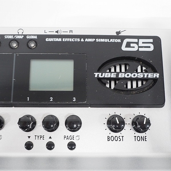 実際に弊社で買取させて頂いたZOOM/ズーム G5 Ver1.10 ギター用 マルチエフェクター・アンプシミュレーター【簡易動作確認済】の画像 2枚目