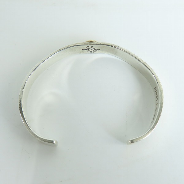 実際に弊社で買取させて頂いたFIRST ARROWS/ファーストアローズ K18メタル付き 唐草バングル の画像 5枚目