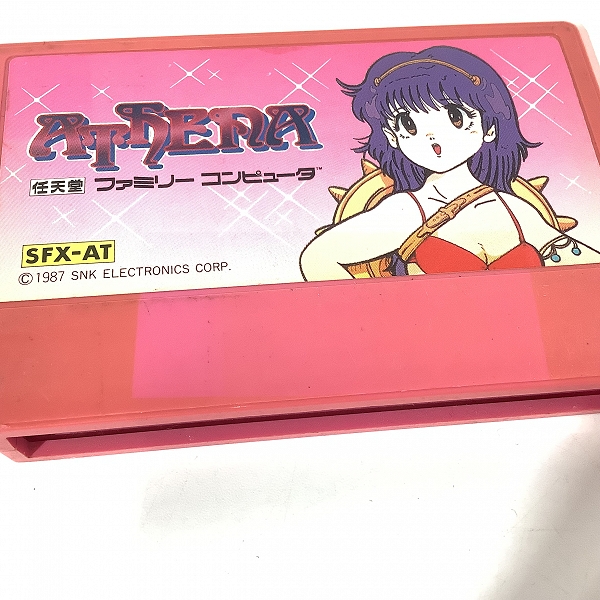 実際に弊社で買取させて頂いたファミリーコンピュータ/ファミコン/FC ソフト ATHENA/アテナ【動作未確認】の画像 4枚目