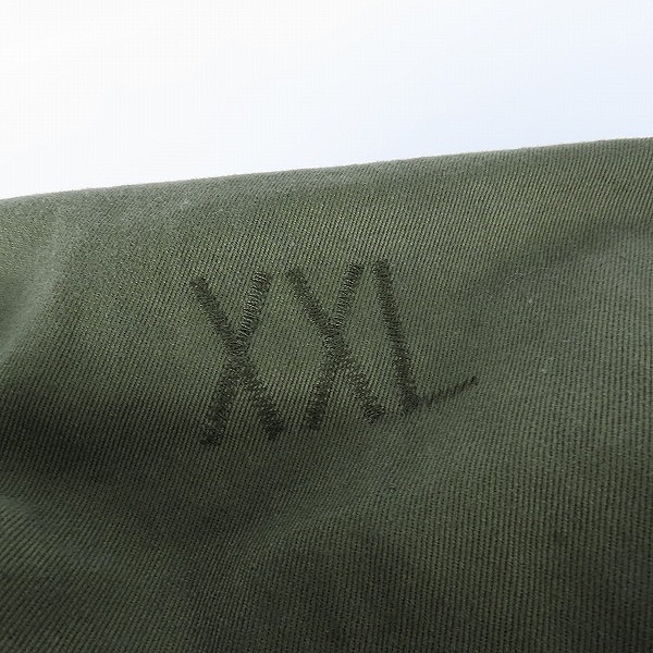 実際に弊社で買取させて頂いたBUZZ RICKSON'S/バズリクソンズ コットン ツイル ガスパーカー BR15064/XXLの画像 4枚目