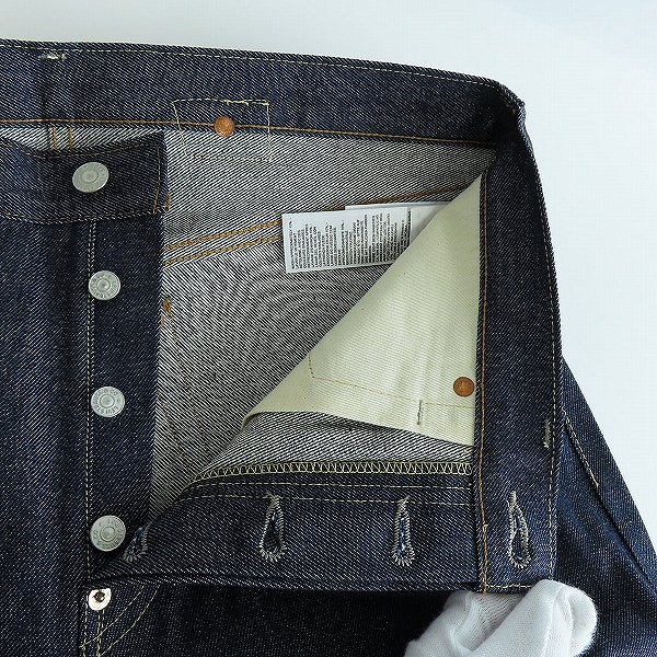実際に弊社で買取させて頂いた【未使用】Levi's/リーバイス LVC/VINTAGE CLOTHING 501XX 復刻1937年モデル デニムパンツ 375010015 /W34 L34の画像 5枚目