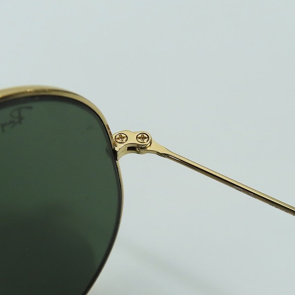 実際に弊社で買取させて頂いたRay-Ban/レイバン AVIATOR LARGE METAL 2 サングラス RB3026の画像 5枚目