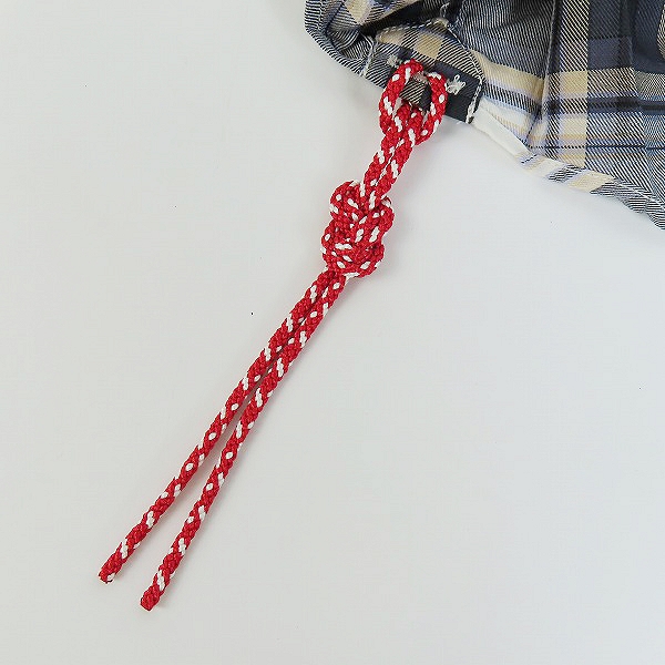 実際に弊社で買取させて頂いたBEAMS JAPAN/ビームスジャパン チェック柄 半袖ボタンシャツ/Mの画像 4枚目