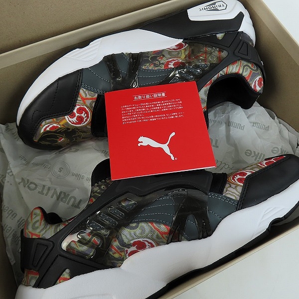 実際に弊社で買取させて頂いたPUMA×DISC BLAZE× T T T×ATMOS/プーマ ×ディスクブレイズ×TTT×アトモス ローカットスニーカー 393828-01/27.5の画像 7枚目