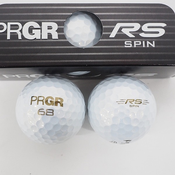 実際に弊社で買取させて頂いた【未使用】PRGR/プロギア RS SPIN,PREMIUM RED・HONMA/ホンマ BERES MG ゴルフボール 計1ダースの画像 1枚目