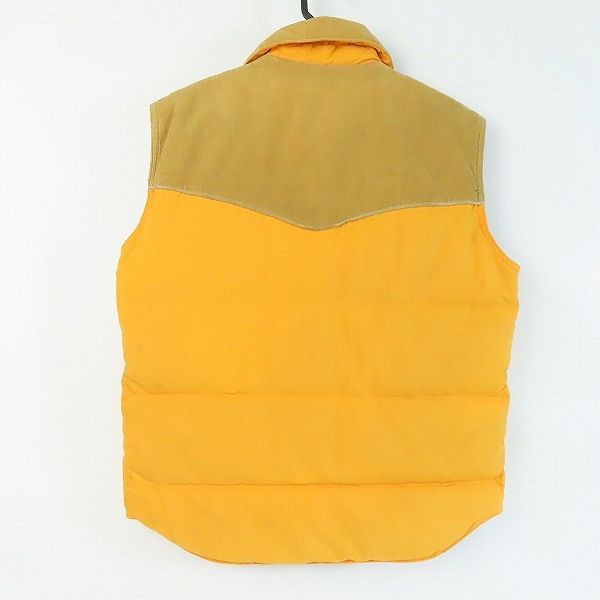 実際に弊社で買取させて頂いたTHE FLAT HEAD/フラットヘッド リバーシブル コーデュロイ切替 ダウンベスト/38の画像 1枚目