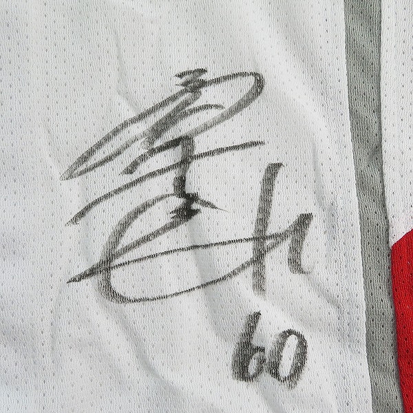 実際に弊社で買取させて頂いた【未使用】ZETT×BEAMS/ゼット×ビームス 東京ヤクルトスワローズ レプリカユニフォーム YSRP3W/フリー(XL)の画像 8枚目