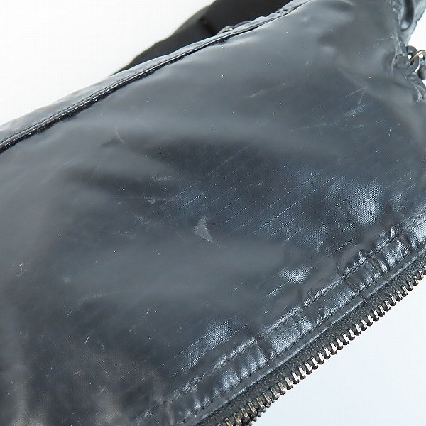 実際に弊社で買取させて頂いたSAINTLAURENTPARIS/サンローランパリ ヌックス クロスボディバッグ BLACK AND PLATINUMの画像 6枚目