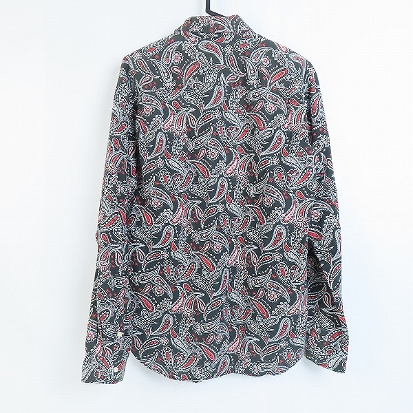 実際に弊社で買取させて頂いたAND SUNS/アンドサンズ  ペイズリー柄 長袖シャツ/Ⅹの画像 1枚目