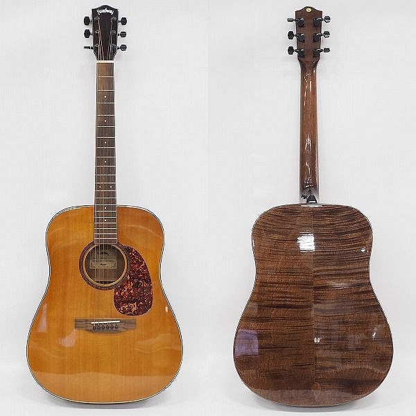 実際に弊社で買取させて頂いた★Headway/ヘッドウェイ HD-630 アコースティックギター/アコギ ソフトケース付の画像 1枚目