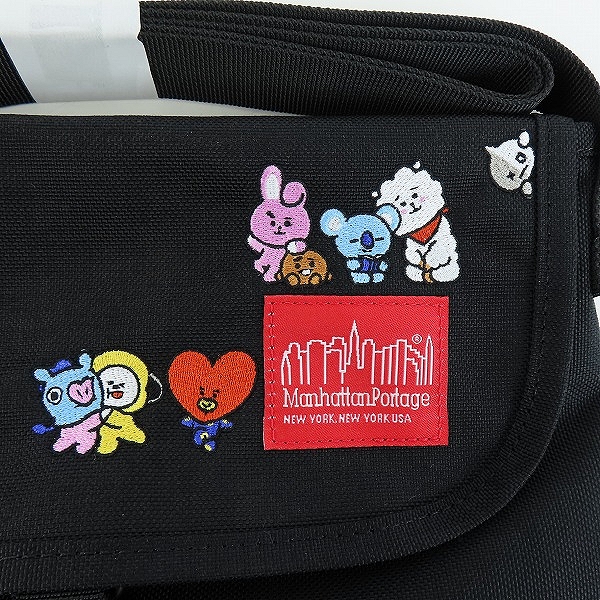 実際に弊社で買取させて頂いた【未使用】Manhattan Portage/マンハッタンポーテージ Casual Messenger Bag BT21 メッセンジャーバッグ MP1603-BT21の画像 4枚目