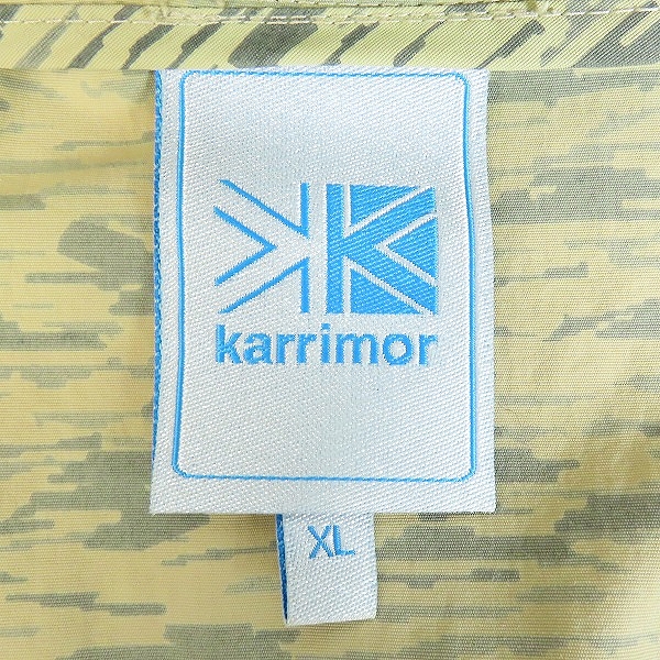 実際に弊社で買取させて頂いたKarrimor/カリマー カモ 迷彩 ジャケット XLの画像 3枚目